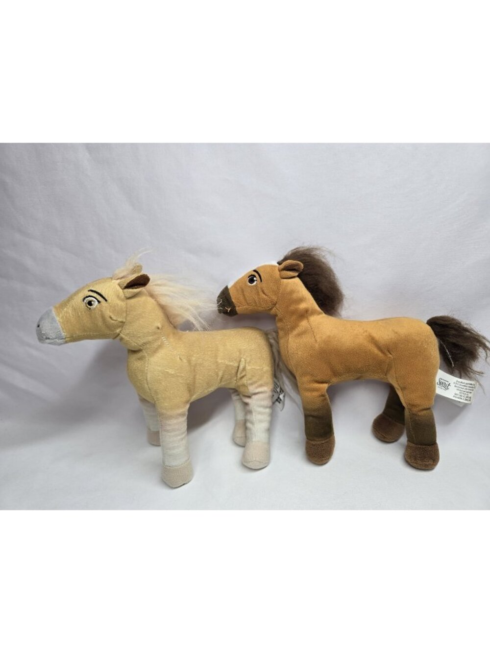 Spirit Riding Free Chica Linda And Spirit 8" Horse Plush Dreamworks Stuffed READ